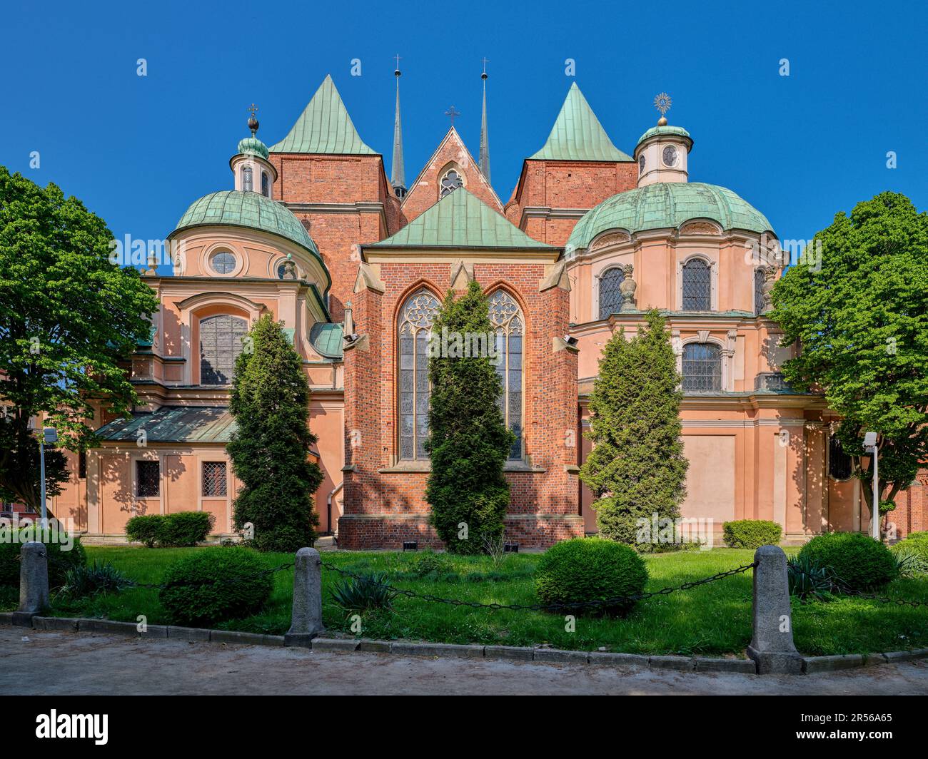 Gothic cathedral of saint johns wroclaw hi-res stock photography and ...