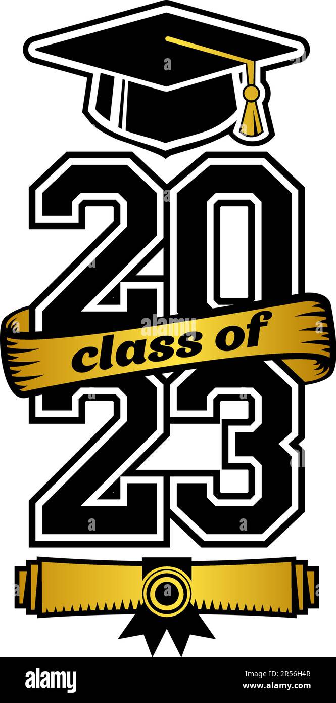 2023 graduate Stock Vector Images - Alamy