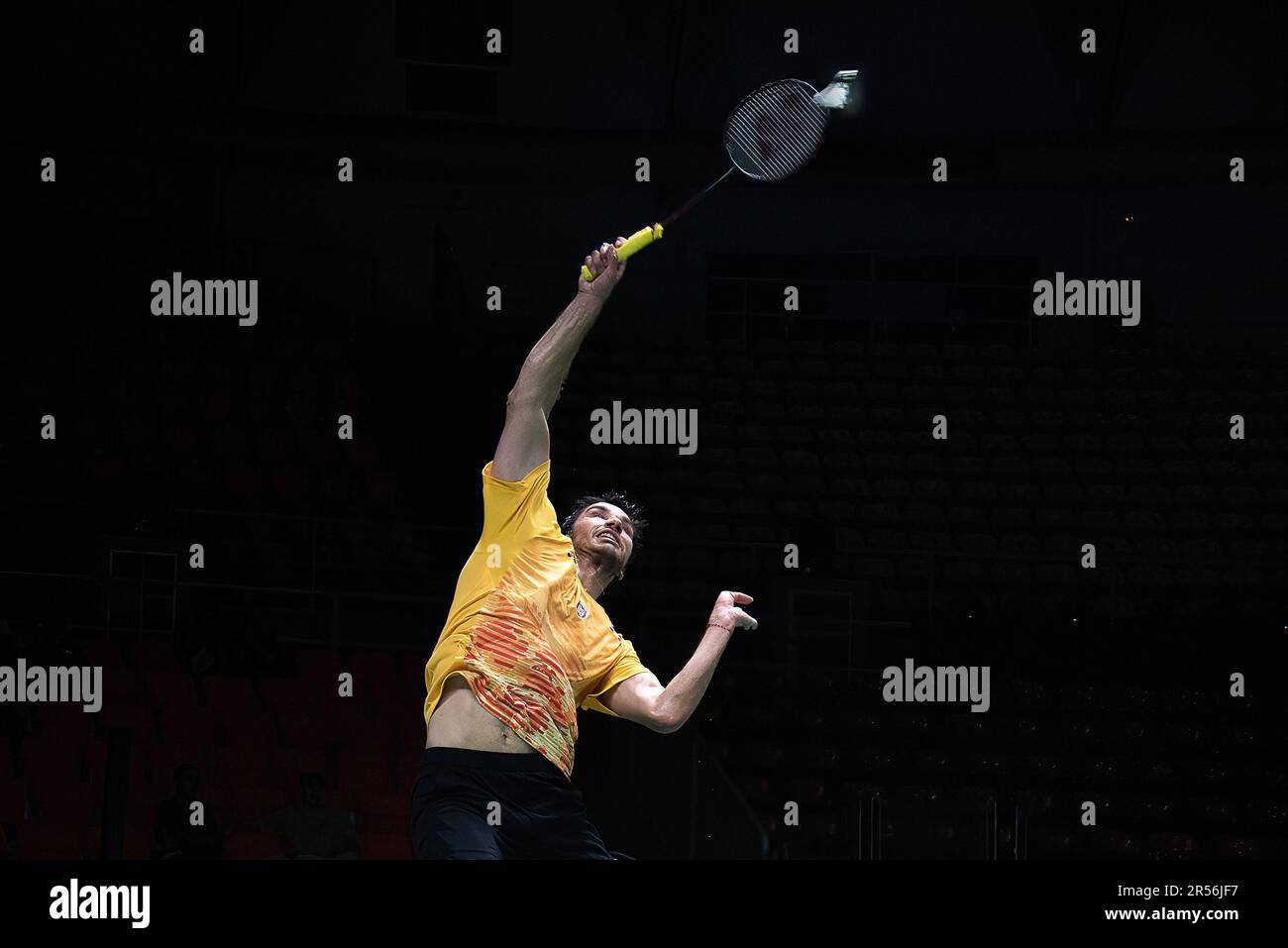 Bangkok, Thailand. 01st June, 2023. Toma Junior Popov of France plays ...