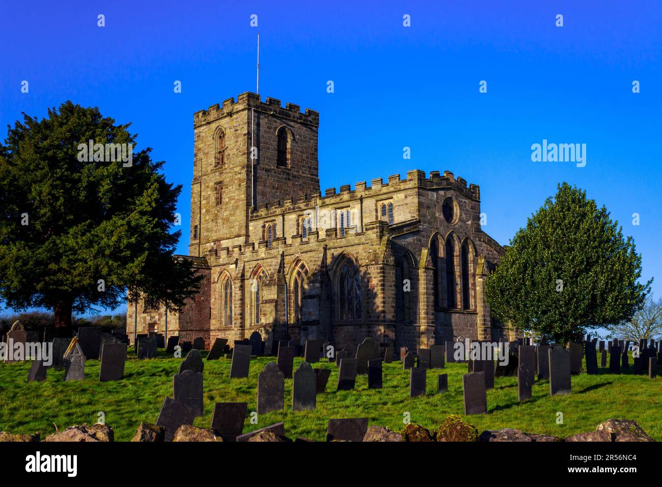 St Mary and St Hardulph Church Stock Photo