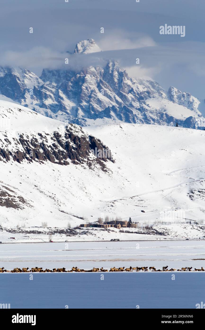 East gros ventre butte hi-res stock photography and images - Alamy