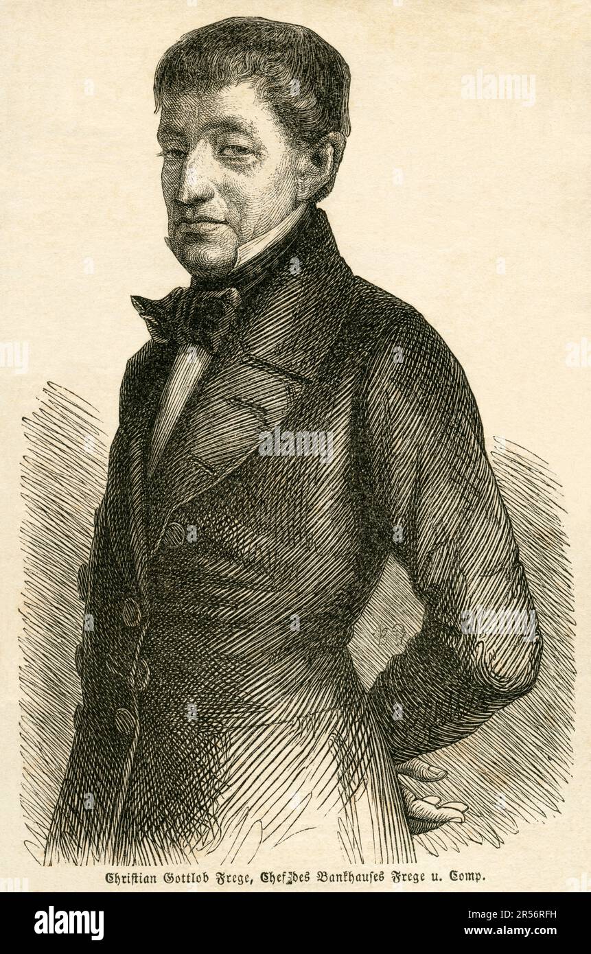 Europa, Deutschland, Sachsen, Leipzig, Christian Gottlob Frege