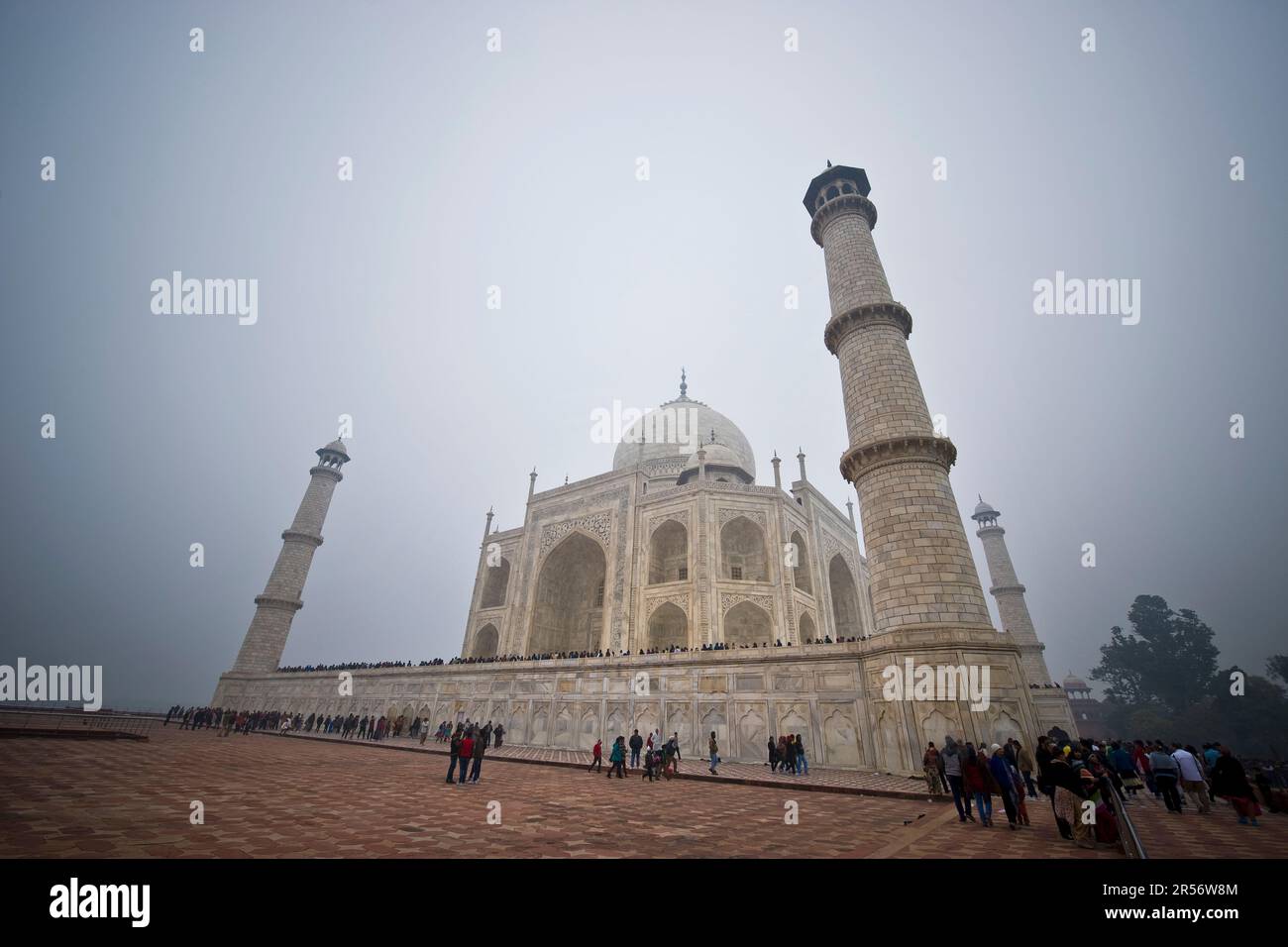 Taj Mahal. Agra. Uttar Pradesh. India Stock Photo