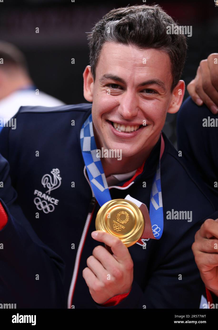 AUG 7, 2021 Tokyo, Japan Jenia GREBENNIKOV of Team France wins the