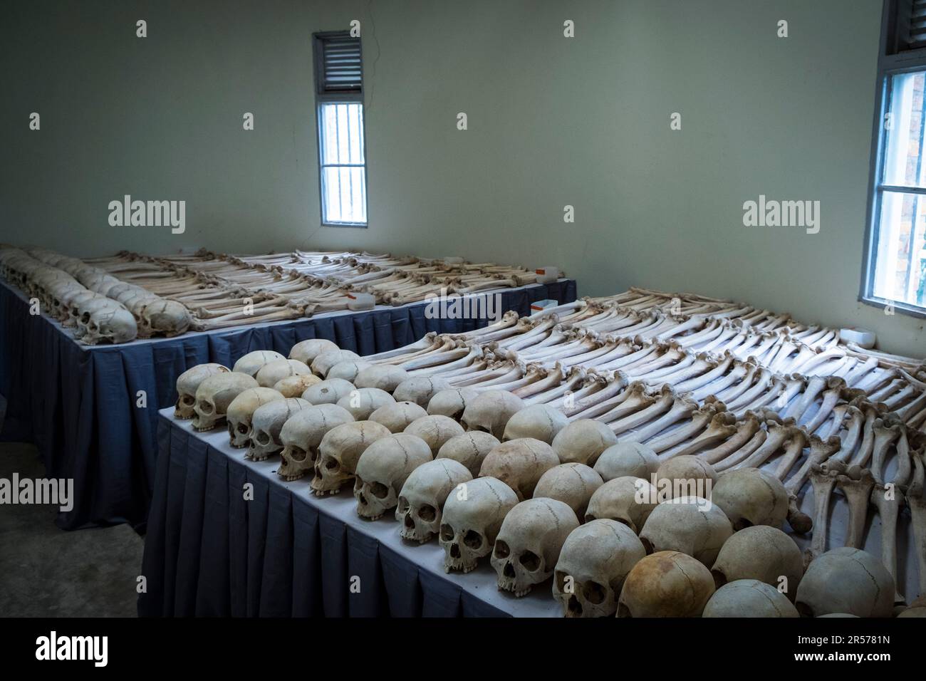 Rwanda. Bisesero Genocide Memorial Stock Photo