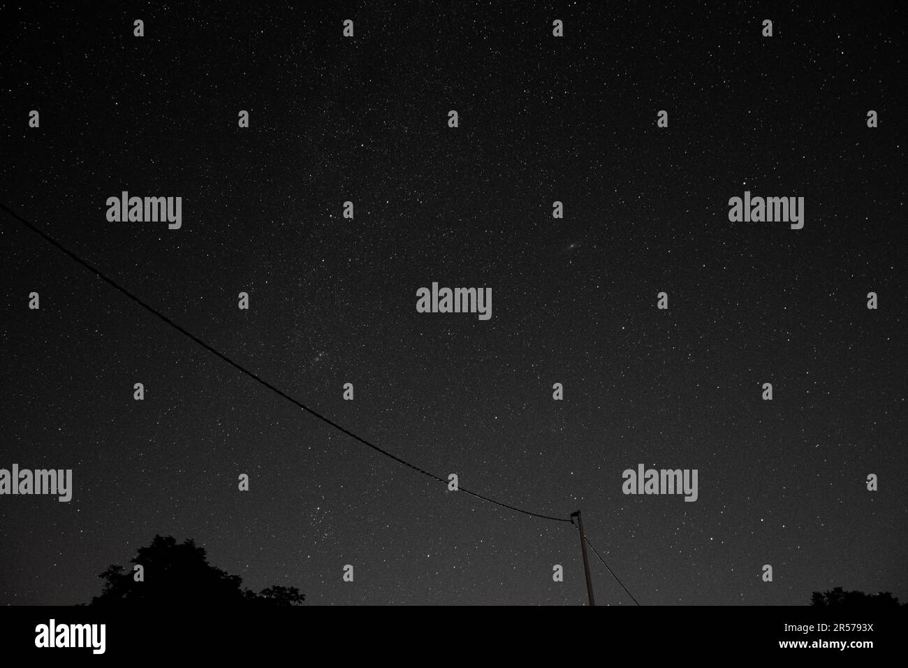Night sky stars stock photo alamy