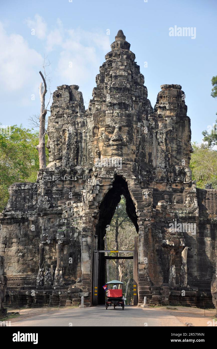 Vertical. Unesco. Traditional. Temple. South. History. Siem Reap. World Heritage. People. Outdoors. Nobody. Mekong. Kampuchea. Indoors. Indochina. Day. Geography. East. Cambodia. Asia. Angkor Wat. Travel Stock Photo