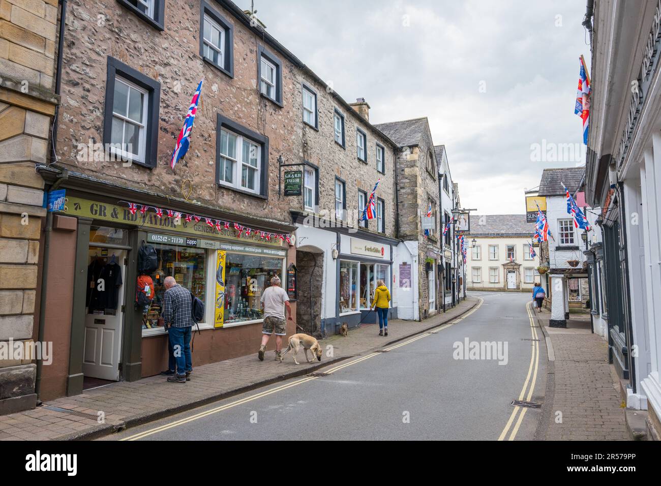 The Yorkshire Historic Market Town Of Kirkby Lonsdale Stock Photo Alamy The Yorkshire Historic Market Town Of Kirkby Lonsdale Stock Photo Alamy