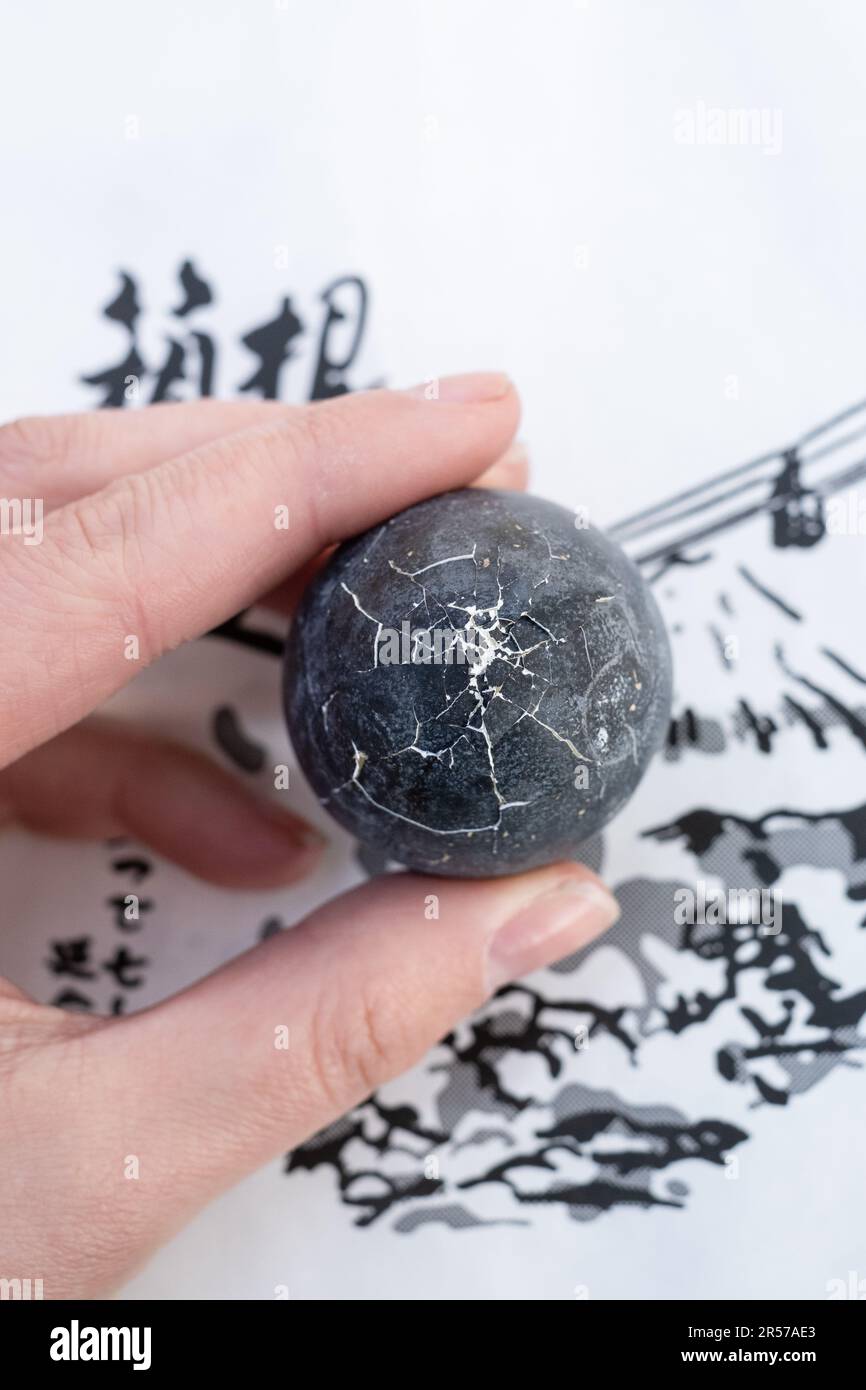 Black Egg of Owakudani, Hakone, Japan Stock Photo Alamy