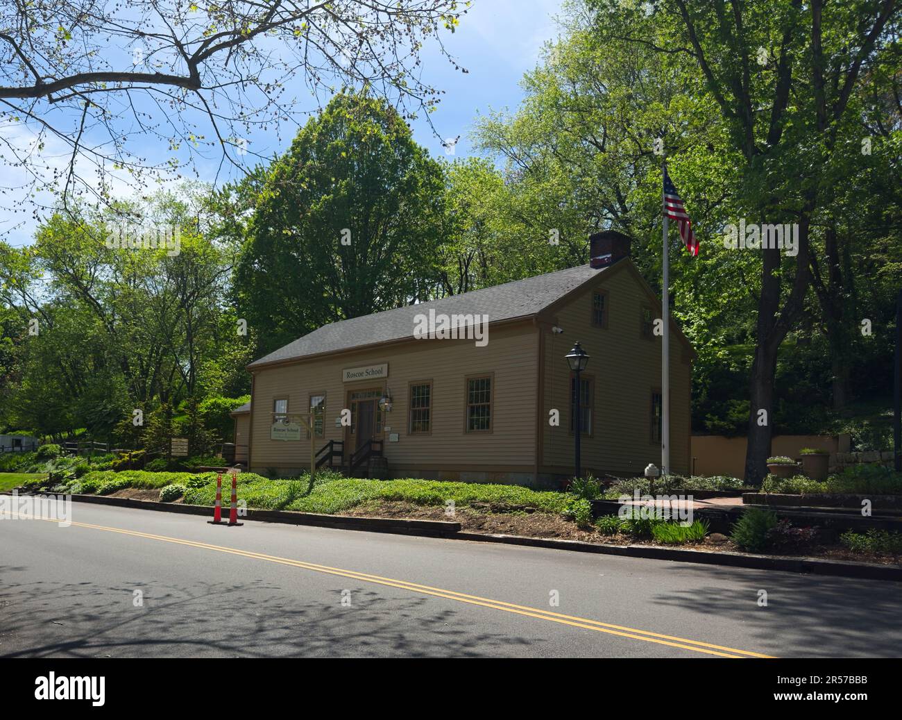 The Roscoe School is a oneroom school from the early 1800's in