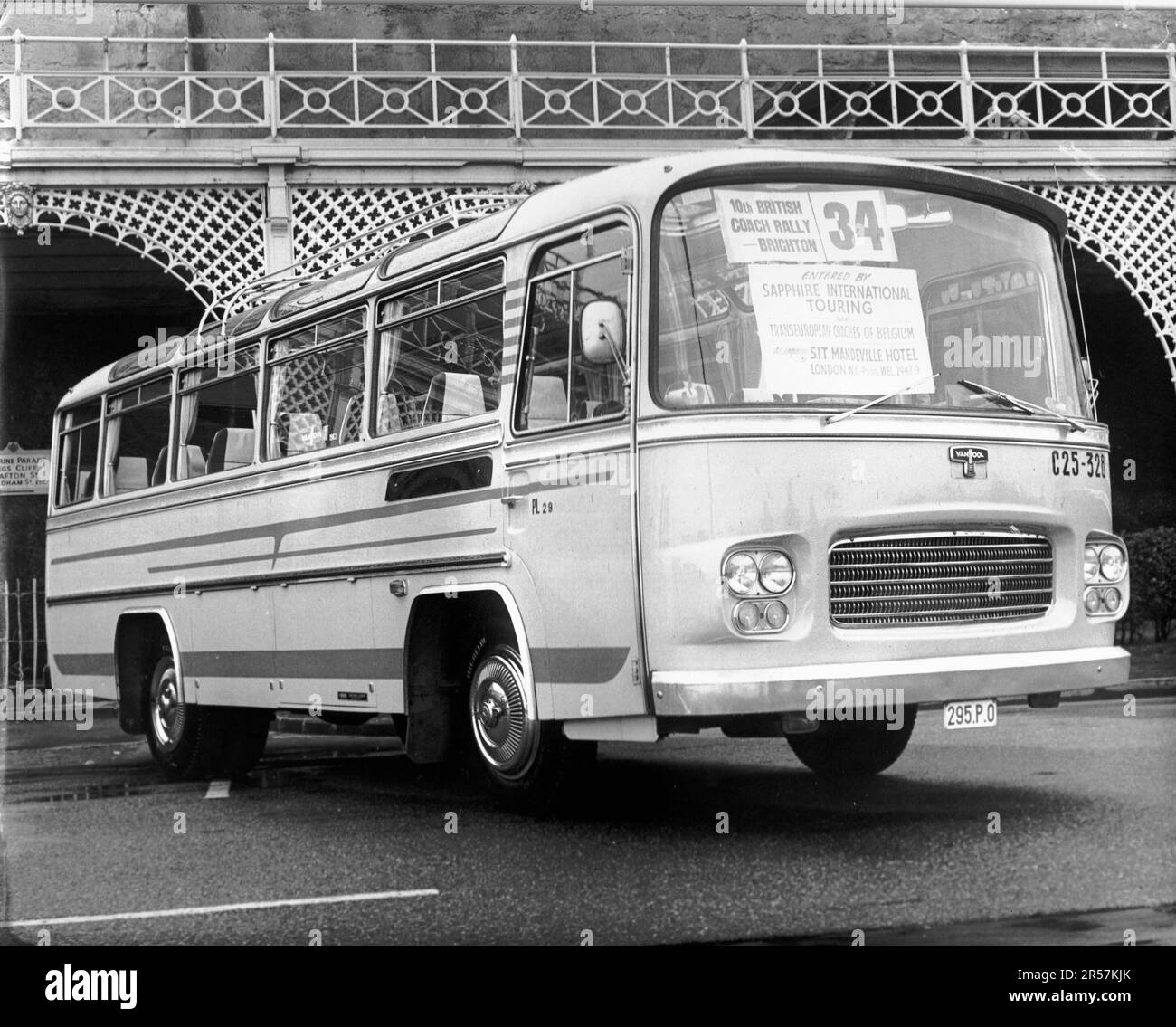 10th British Coach Rally - Brighton, April, 1965 - Vanhool-Fiat 314 ...