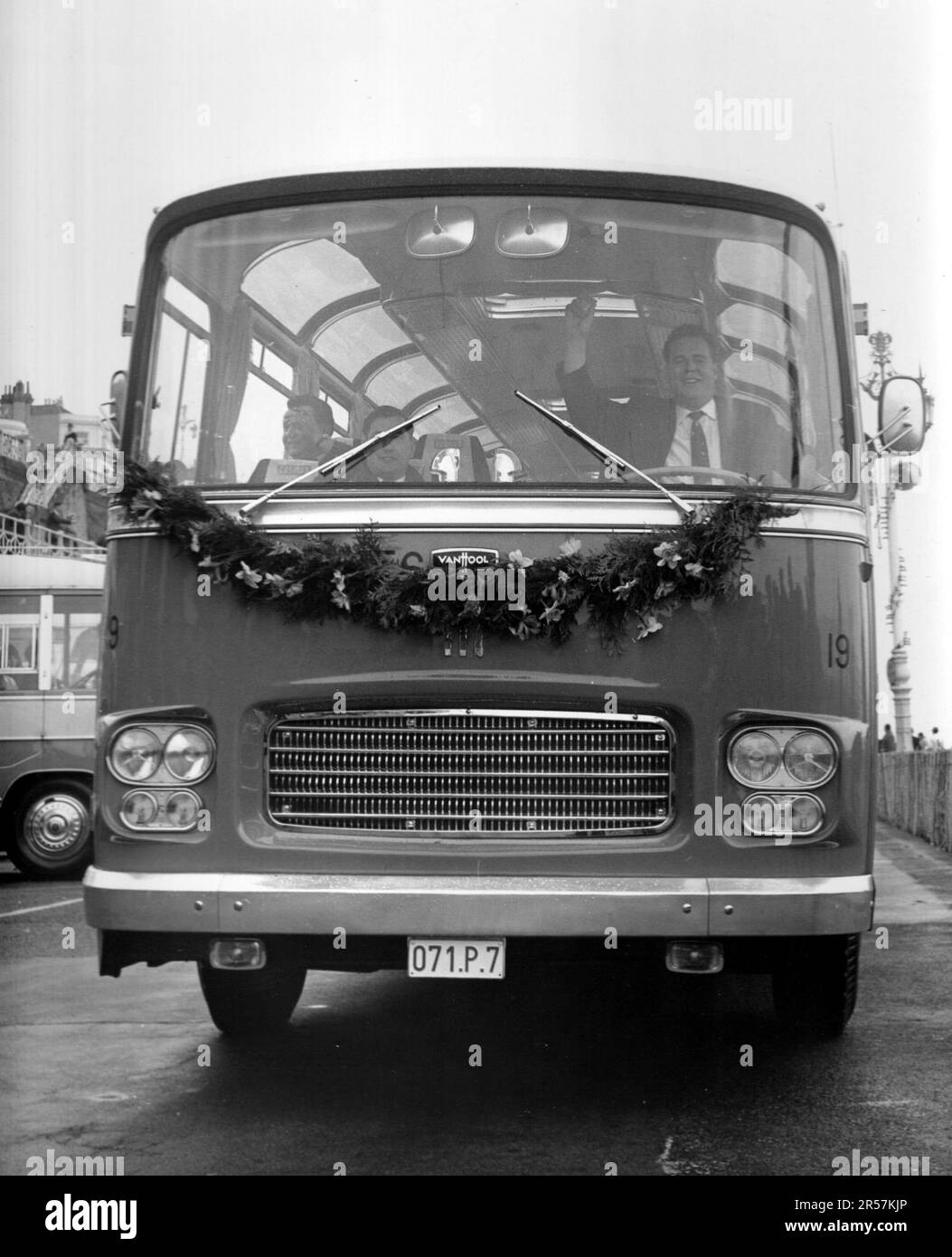 10th British Coach Rally - Brighton April, 1965 - Vanhool-Fiat 314 ...