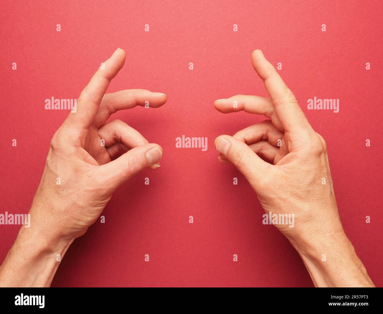 Hand position for mudra no. 6 in Jin Shin Jyutsu, alternative healing