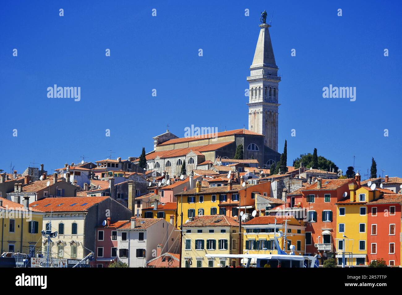 Old Town Architecture Of Rovinj Croatia Istria Touristic Attraction old-town-architecture-of-rovinj-croatia-istria-touristic-attraction
