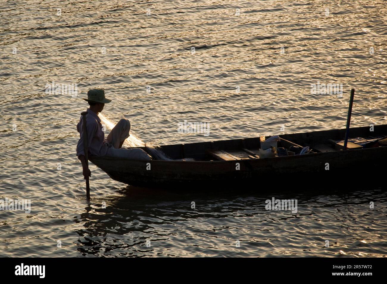 Boat. Mekong delta. Vietnam Stock Photo - Alamy