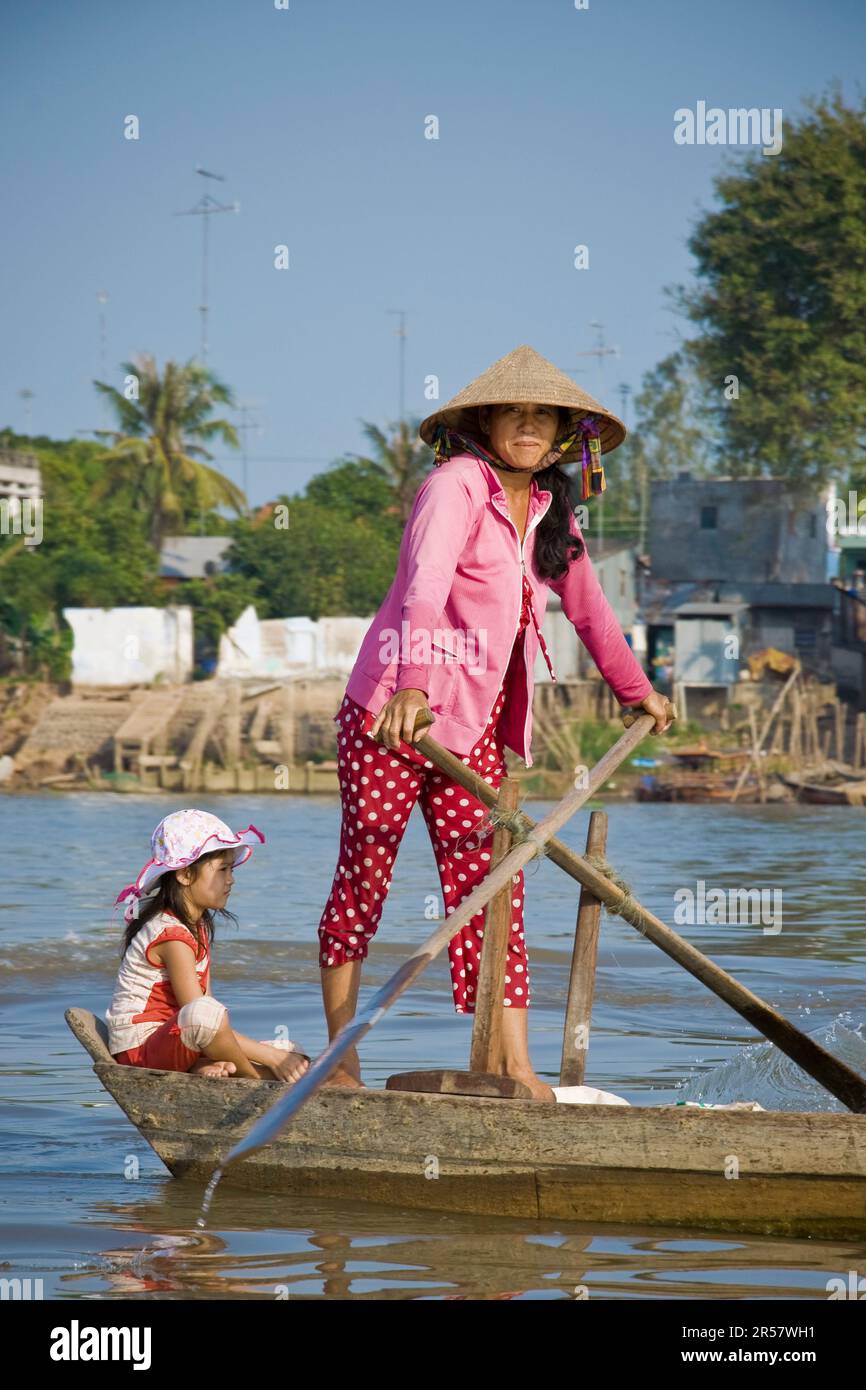 Boat. Chau Doc. Vietnam Stock Photo Alamy