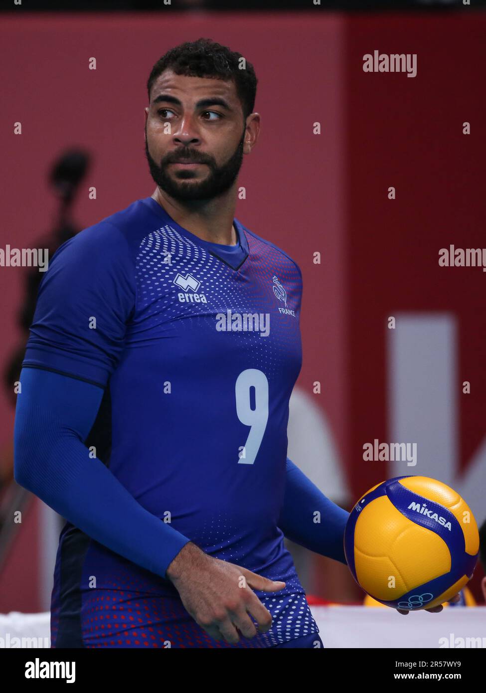 AUG 7, 2021 Tokyo, Japan Earvin NGAPETH 9 of Team France in the
