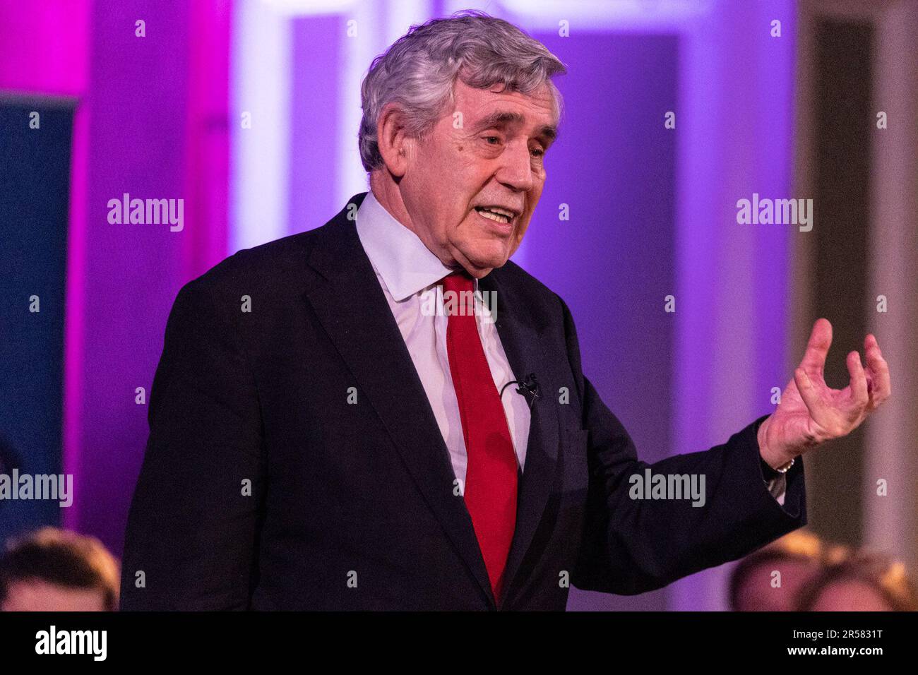 Edinburgh, United Kingdom. 01 June, 2023 Pictured Rt. Hon Gordon Brown