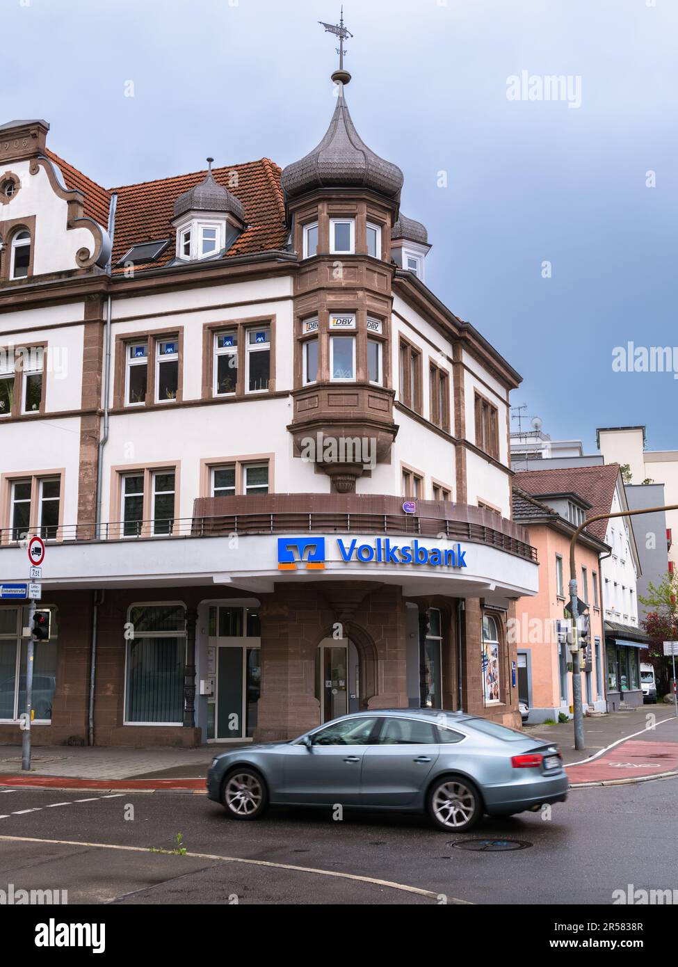Singen, Germany - May 1, 2023: DZ Volksbank bank in Singen, Germany Stock Photo