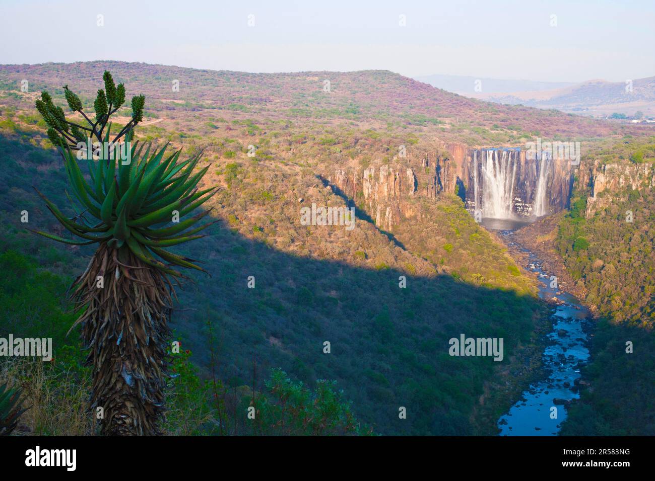 Mooi River Waterfall, Mooi River Falls, KwaZuluNatal, South Africa