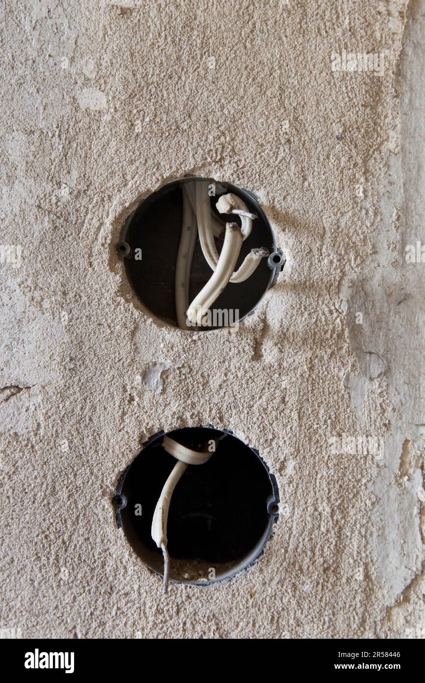 Old switch box Stock Photo Alamy