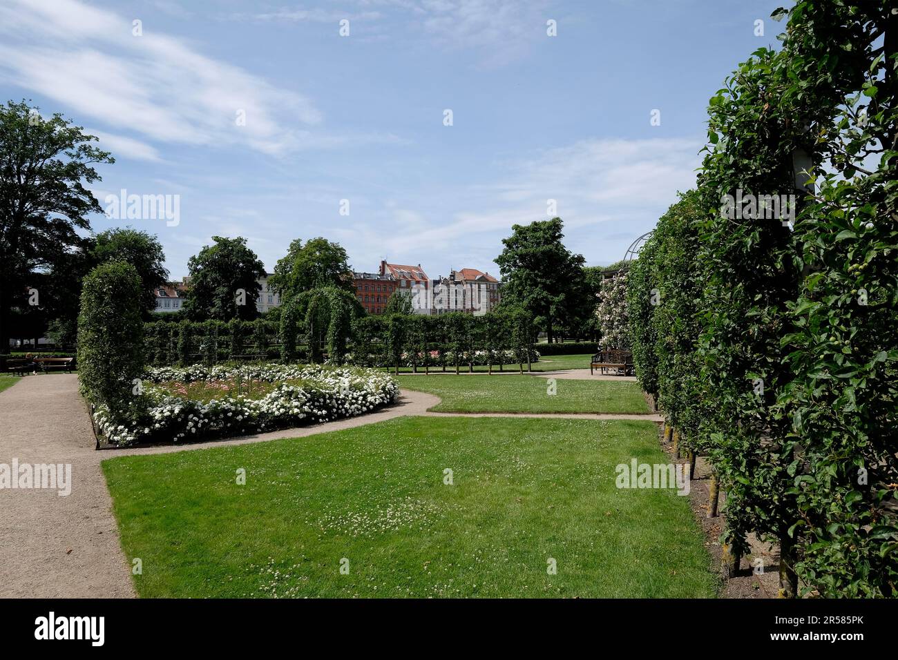 Denmark. Copenhagen. Rosenborg Palace Stock Photo