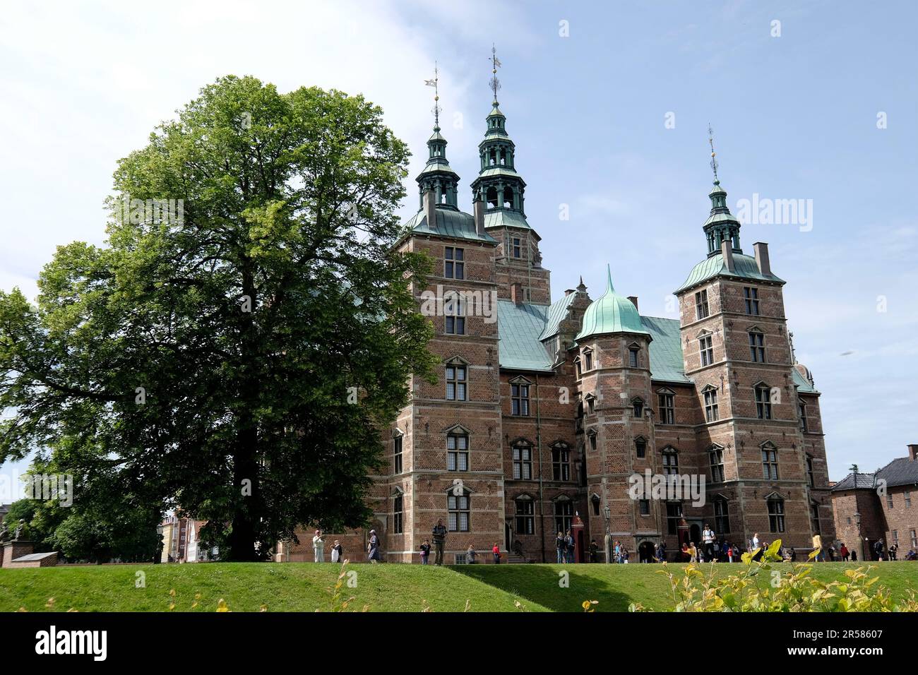 Denmark. Copenhagen. Rosenborg Palace Stock Photo