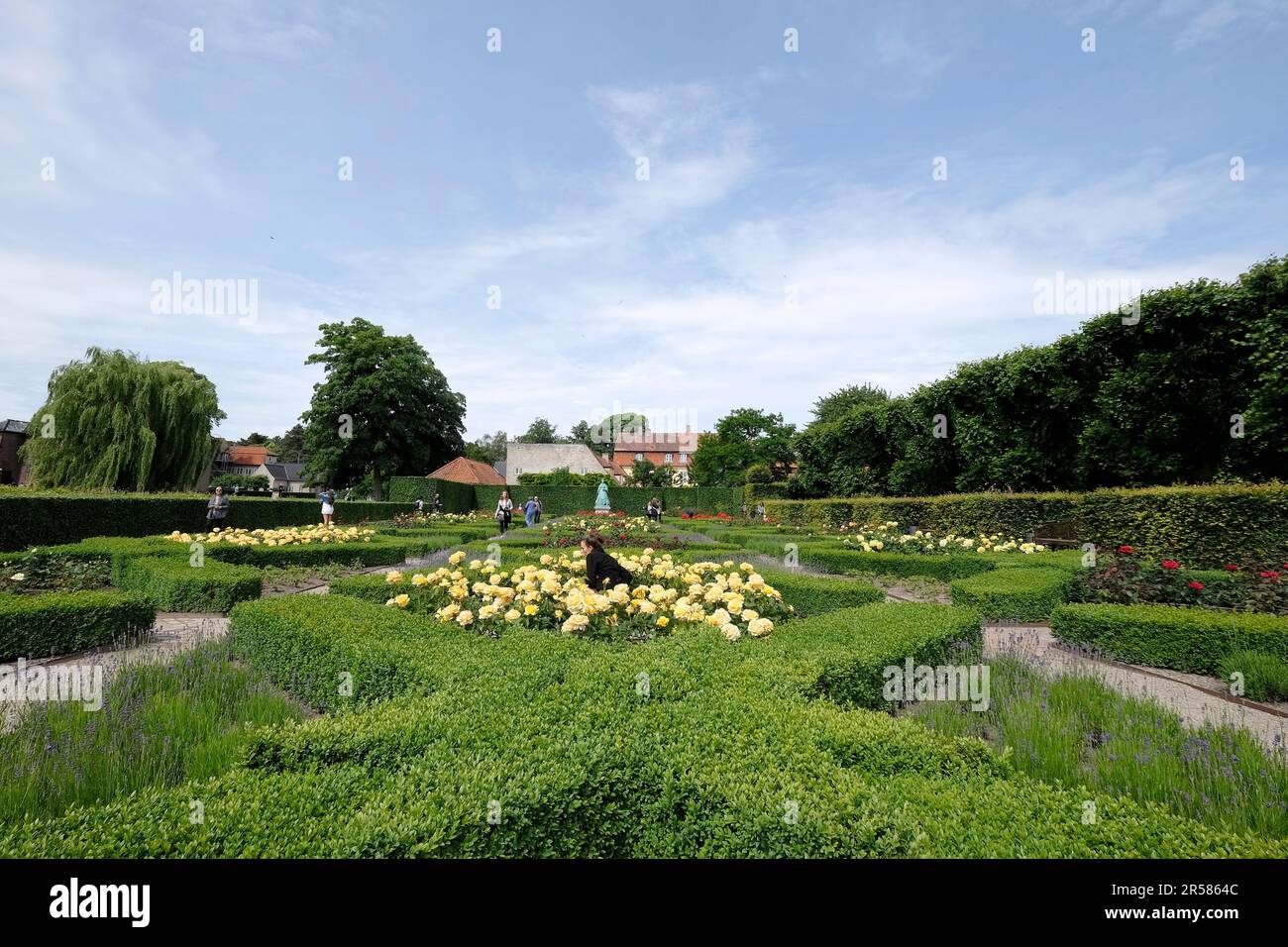 Denmark. Copenhagen. Rosenborg Palace Stock Photo