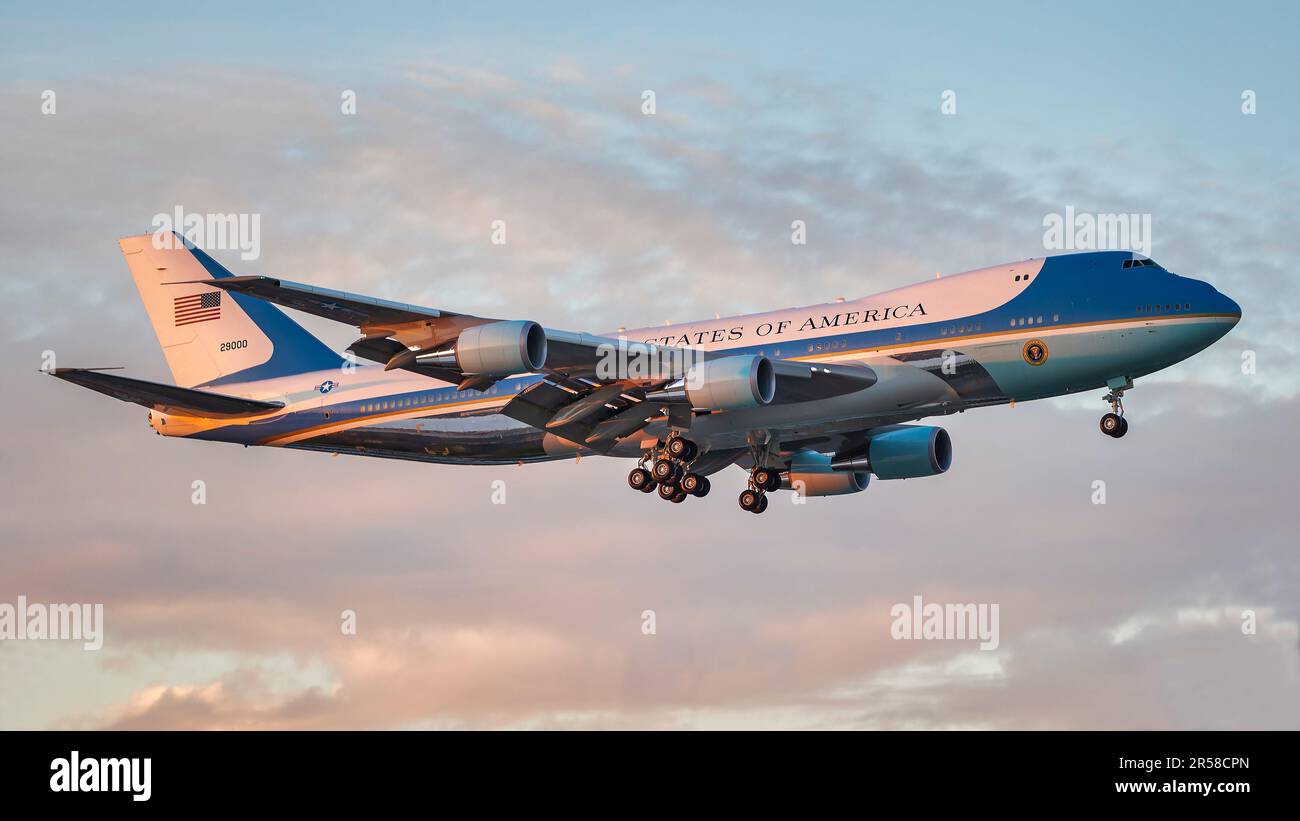 Air Force One Stock Photo