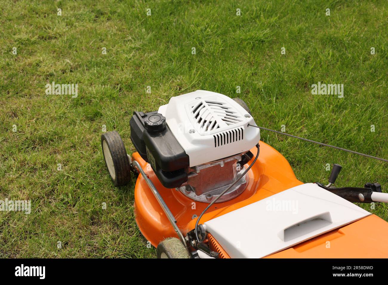 Grey best sale lawn mower