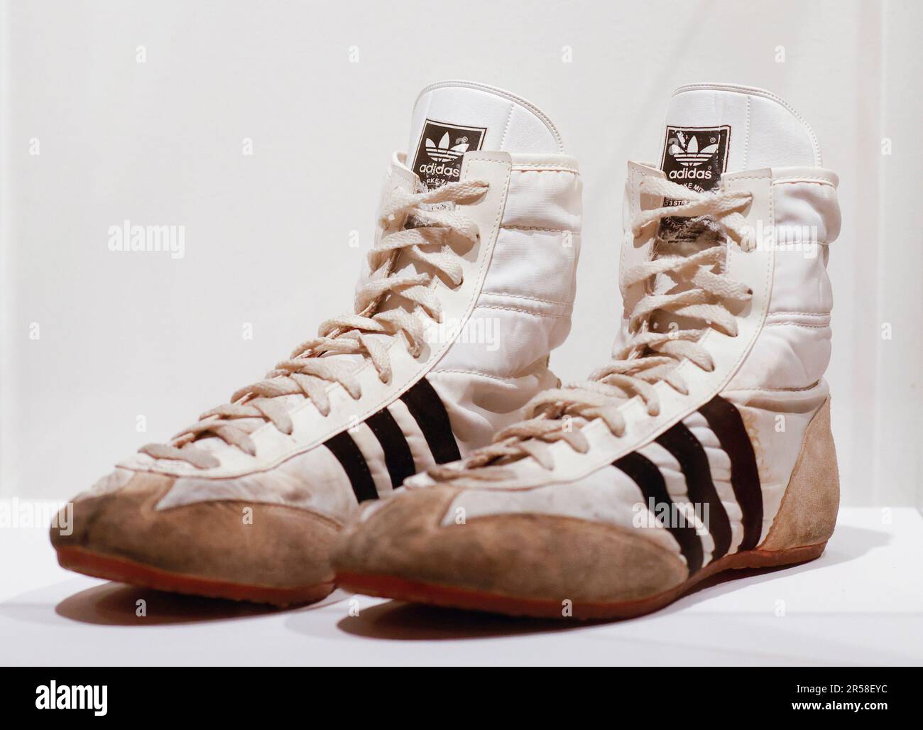 Adidas high top sneakers hi-res stock photography and images - Alamy