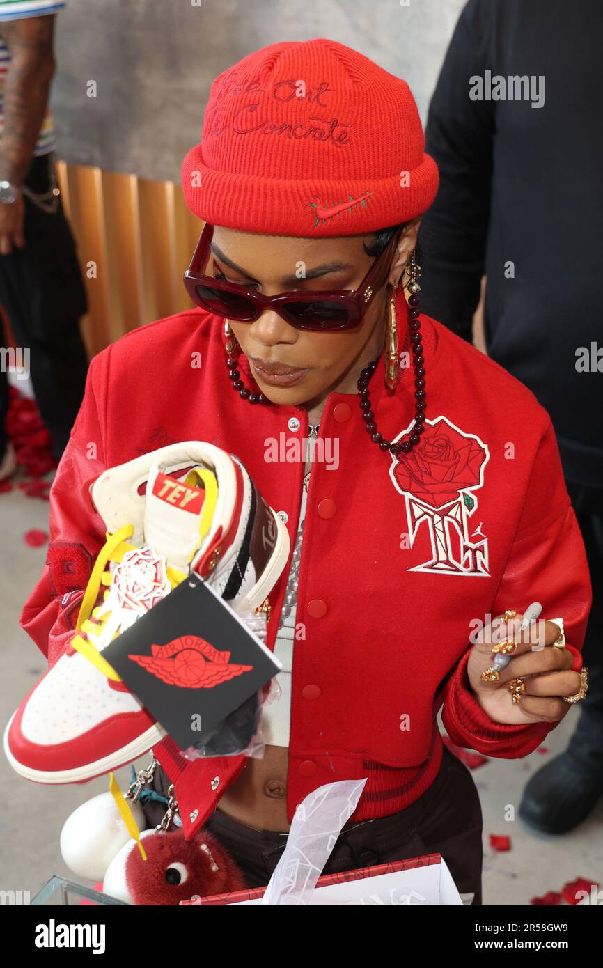 New York, NY, USA. 1st June, 2023. Teyana Taylor x Air Jordan 1 Zoom