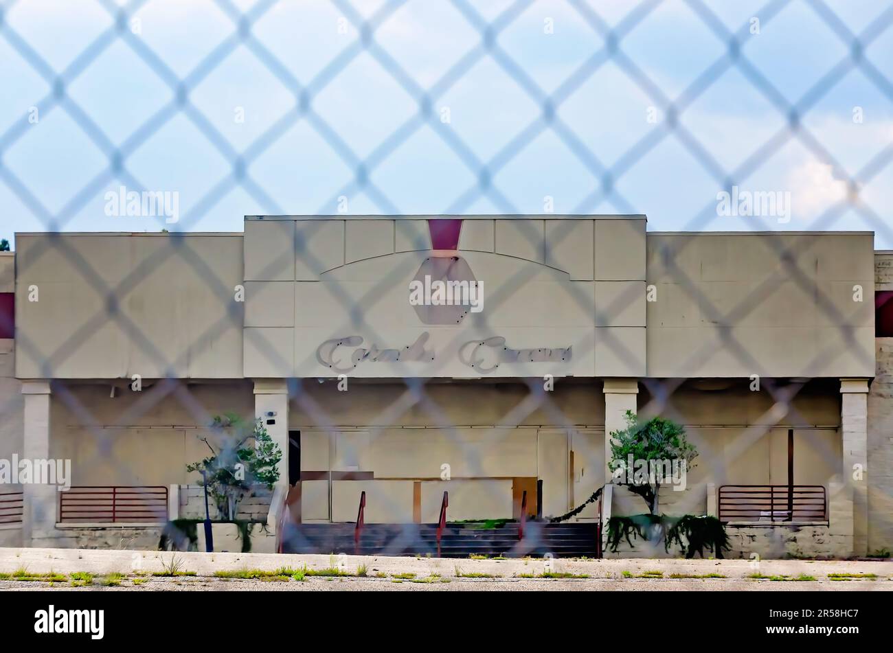 Carmike Cinemas, also known as Carmike 14, sits abandoned behind a