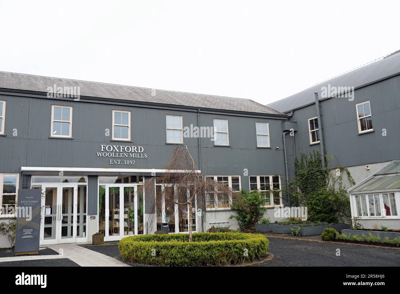 Foxford Woollen Mills in County Mayo Stock Photo Alamy