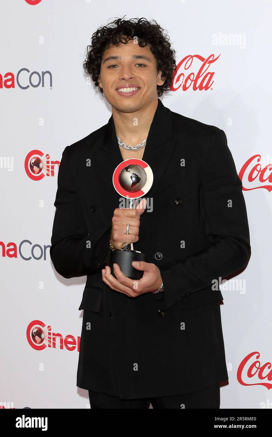 CinemaCon 2023 - Big Screen Achievement Awards at the Omnia Nightclub at Caesars Palace on April 27, 2023 in Las Vegas, NV Featuring: Anthony Ramos Where: Las Vegas, Nevada, United States When: 27 Apr 2023 Credit: Nicky Nelson/WENN Stock Photo