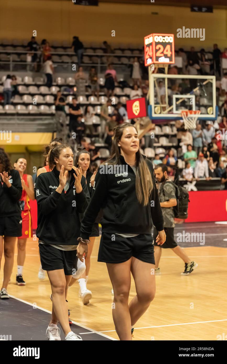 Vigo, Spain. May, 26th, 2023. The players of the Spanish national
