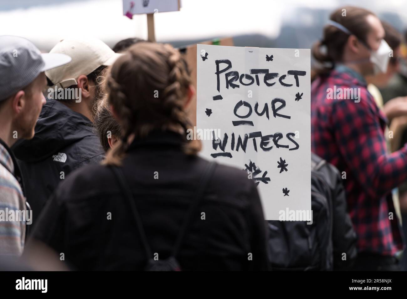 Seattle, USA. 31 May, 2023. Amazon corporate employees walk out of ...