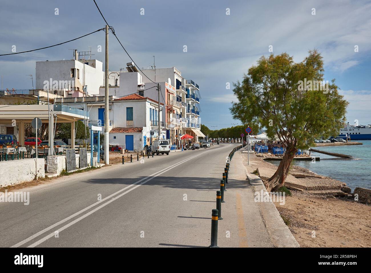 Aegina Island, Greece, Vacation spot Stock Photo