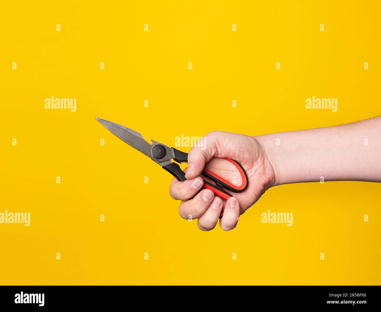 Toy scissors hi-res stock photography and images - Alamy