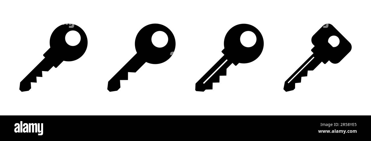 Key icon set. Key vector icon. Key symbol Stock Vector Image & Art - Alamy