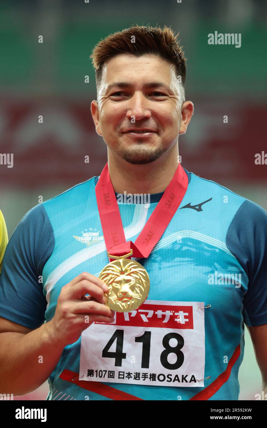 Osaka, Japan. 1st June, 2023. Genki Dean Athletics The 107th Japan