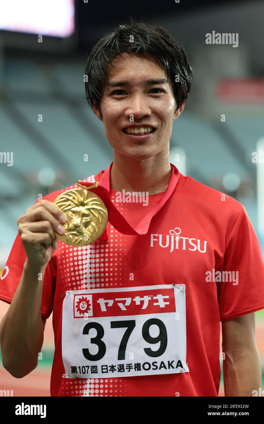 Osaka, Japan. 1st June, 2025. Kazuya Shiojiri Athletics The 107th