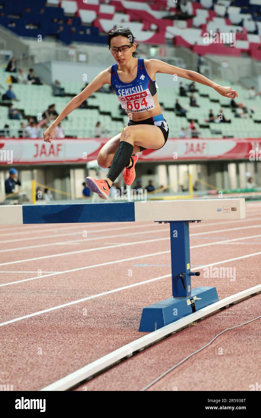 Osaka, Japan. 1st June, 2023. Chikako Mori Athletics : The 107th Japan ...