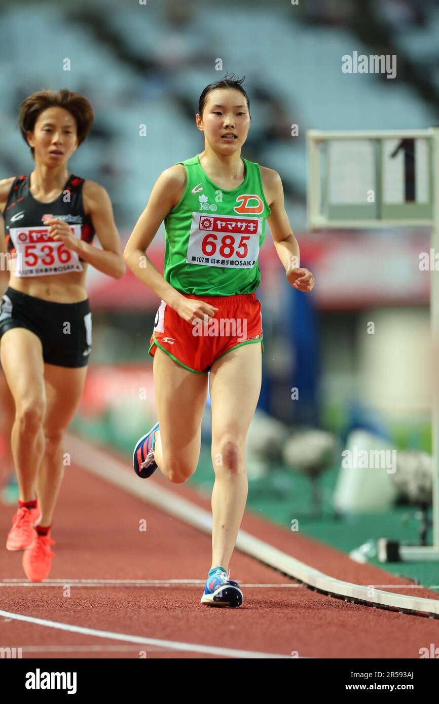 Osaka, Japan. 1st June, 2023. Mayu Kawase Athletics : The 107th Japan ...