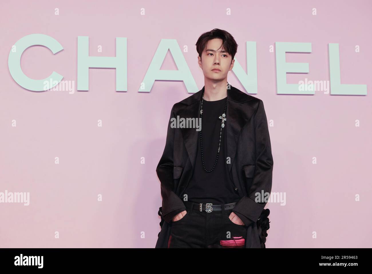 Wang Yibo attends the photocall of the Chanel Metiers dArt 202223 Replica  Show at Tokyo Big Sight on June 1, 2023 in Japan Stock Photo - Alamy