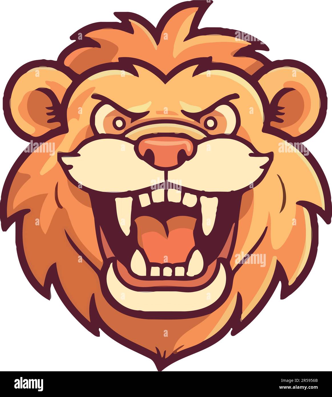 Lion Teeth Vector