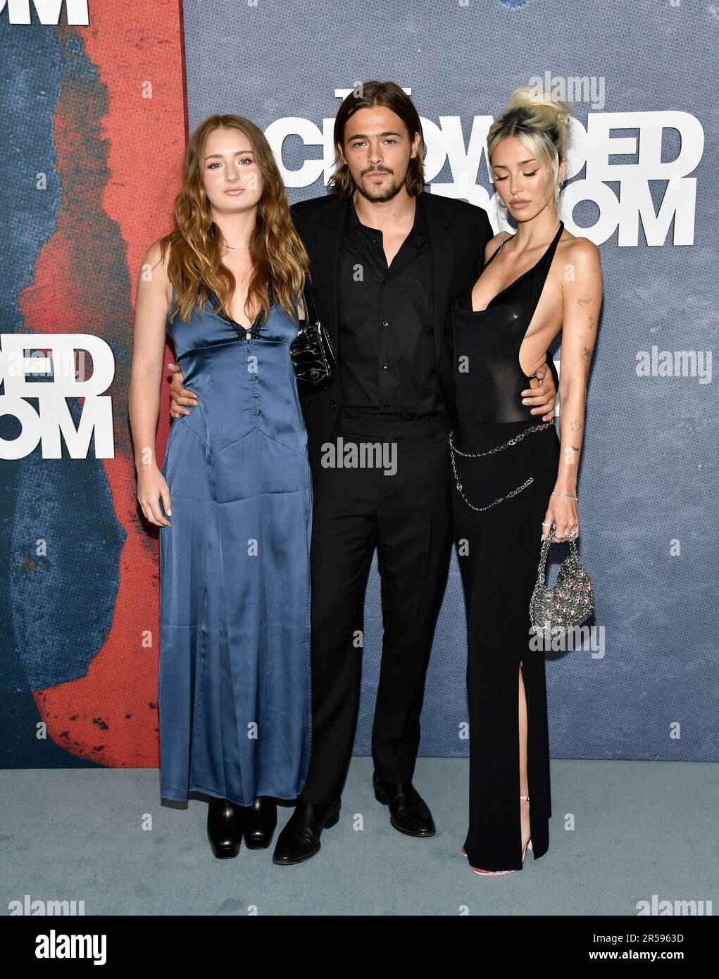 Piper Lamson, left, Henry Eikenberry and Delilah Hamlin attends the