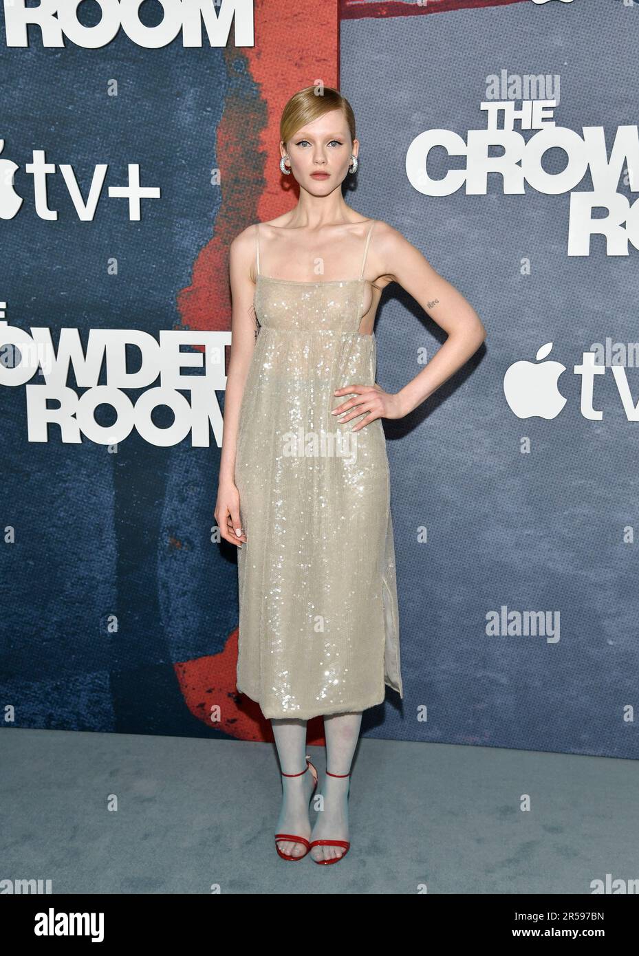 Emma Laird attends the Apple TV+ limited series premiere of "The