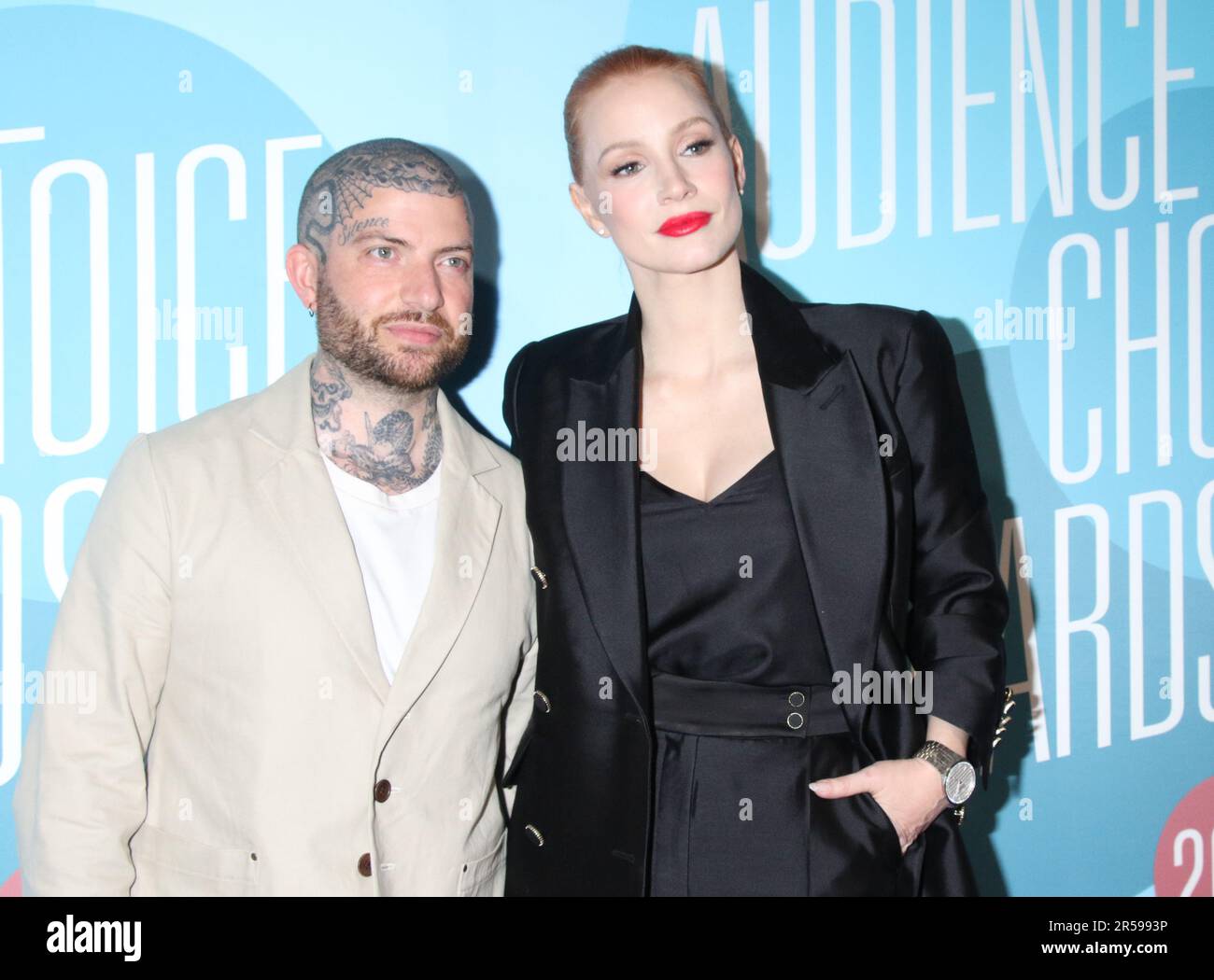 New York, NY, USA. 1st June, 2023. Jamie Lloyd and Jessica Chastain at