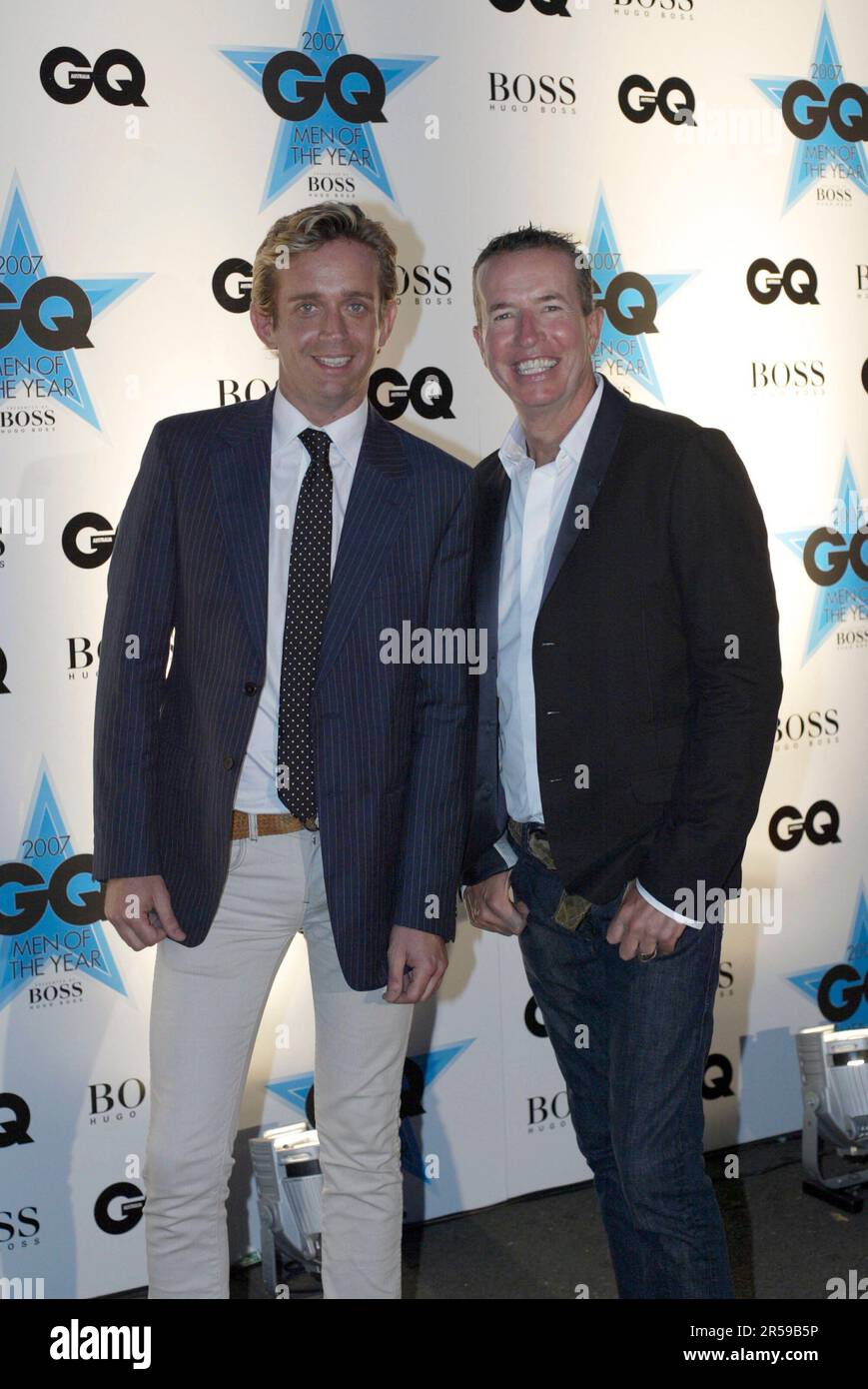 Toby Osmond (left) and Mark Keighery GQ Magazine’s Men of the Year